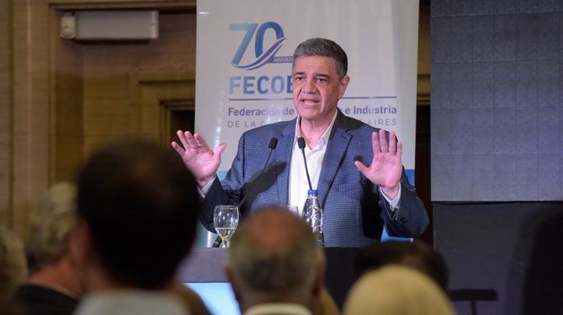 Jorge Macri se reunió con la Federación de Comercio e Industria porteña.