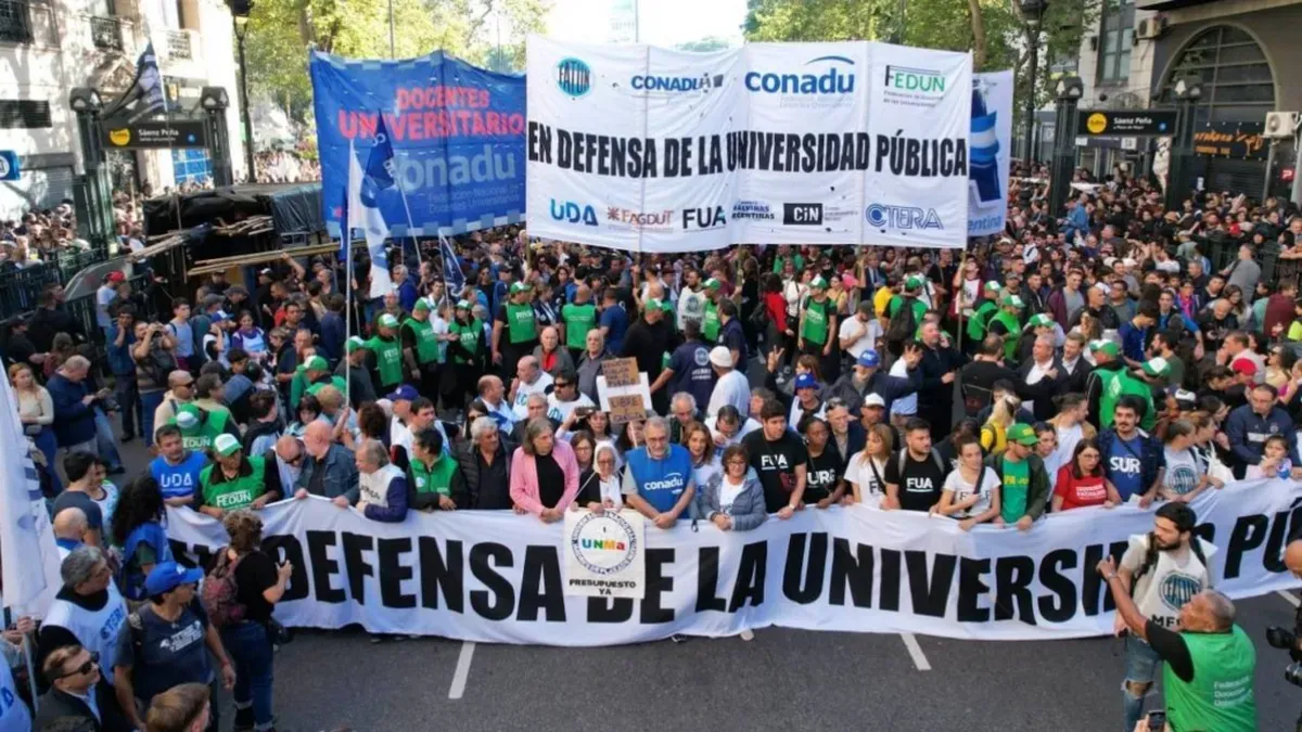 Las universidades convocaron a otra marcha para reclamar el cumplimiento de la Ley de Financiamiento Universitario