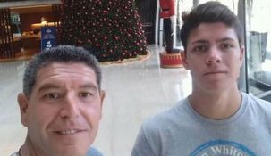 José junto a su hijo, Marcos Ginocchio, el ganador de Gran Hermano 2022 José junto a su hijo, Marcos Ginocchio, el ganador de Gran Hermano 2022