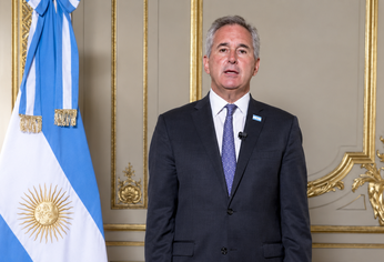 Pablo Quirno envío un video a los empresarios presentes en IDEA.&nbsp;