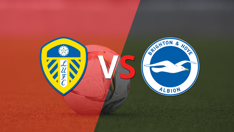 Leeds United y Brighton and Hove igualaron por 2 en un vibrante partido