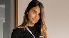 Antonela Roccuzzo lució un look otoñal ideal para Europa. Antonela Roccuzzo lució un look otoñal ideal para Europa.