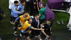 Cuatro jugadores de Uruguay será investigados por la conductapost eliminación Cuatro jugadores de Uruguay será investigados por la conductapost eliminación