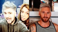 Lizy Tagliani tiñó en vivo al humorista de Santiago Del Moro con el look de Messi Lizy Tagliani tiñó en vivo al humorista de Santiago Del Moro con el look de Messi