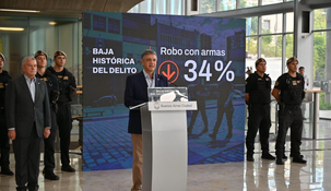 El jefe de Gobierno celebró la caída del delito en la Ciudad de Buenos Aires.