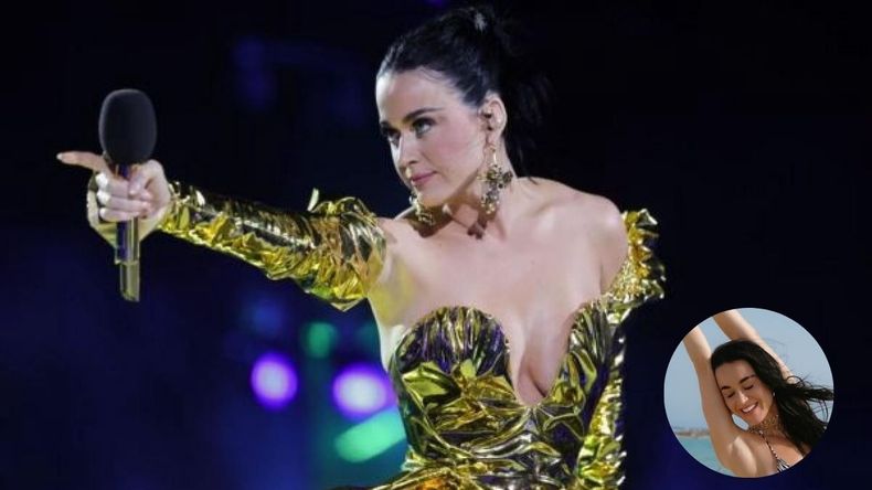 La cantante lanzó un nuevo tema y aprovechó su look para marcar tendencia y sumarse a la moda underboob