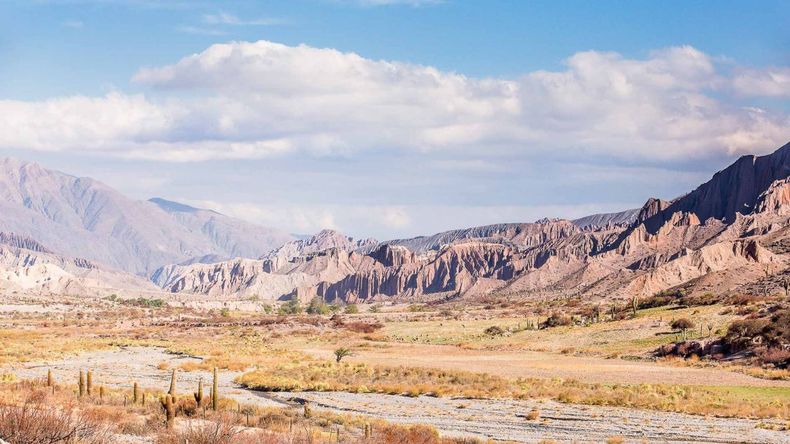 Este pueblo forma parte de la famosa Quebrada de los Toros del norte argentino