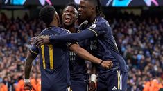 Rodrygo, Vinicius y Camavinga festejan en Inglaterra. Rodrygo, Vinicius y Camavinga festejan en Inglaterra.