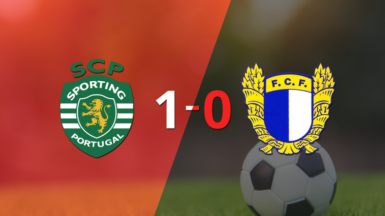 En su casa Sporting Lisboa derrotó a Famalicão 1 a 0