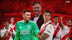 Aliendro, Enzo Díaz, Armani, Demichelis, Pérez, González Pírez y Beltrán. Aliendro, Enzo Díaz, Armani, Demichelis, Pérez, González Pírez y Beltrán.