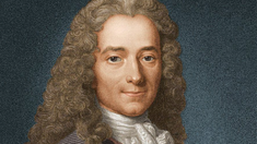 Voltaire, el filósofo del siglo XVIII de la Ilustración.&nbsp;