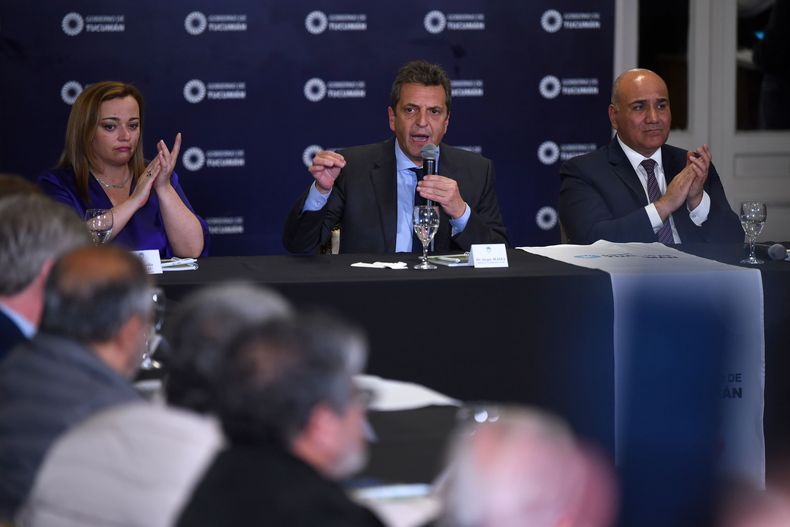 Sergio Massa en Tucumán: No nos van a elegir la agenda desde afuera