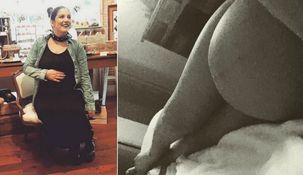 A punto de dar a luz, Juana Repetto muestra su panza con una foto sexy: ¡Explota!