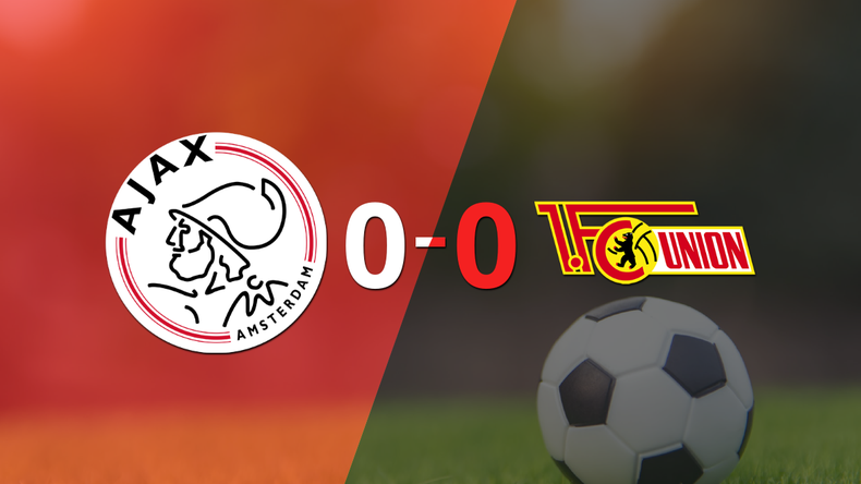 Ajax y Unión Berlín empataron 0 a 0 en el encuentro de ida