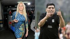 Rocío Oliva y Diego Maradona Rocío Oliva y Diego Maradona