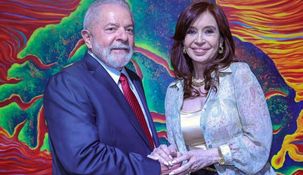 Tras la reelección de Lula en Brasil, Cristina envió sus felicitaciones y el mandatario respondió: Mi querida amiga.&nbsp;