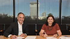 De la firma participaron Marcos Bulgheroni y Ana María Franchi. De la firma participaron Marcos Bulgheroni y Ana María Franchi.