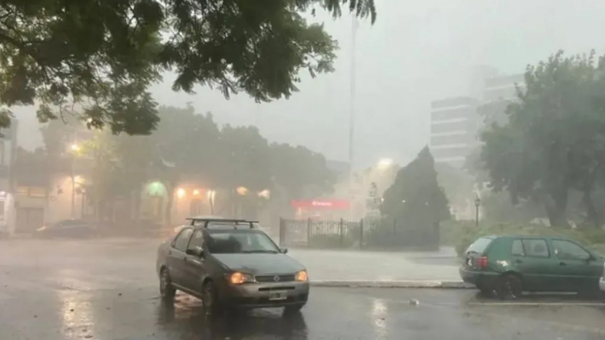 Tormenta de Santa Rosa en Mendoza: 100 evacuados, daños y un hipermercado bajo el agua
