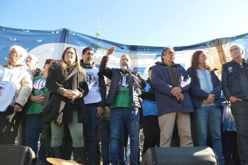 ATE se movilizó el jueves al Congreso.