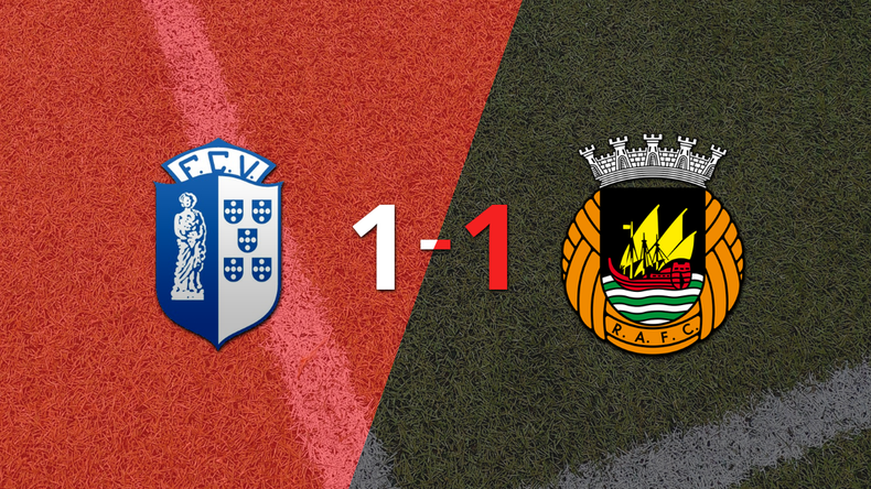 Rio Ave empató 1-1 en su visita a Vizela