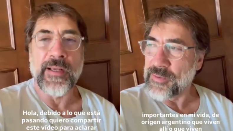 El actor español compartió un video de dos minutos en redes sociales.&nbsp;