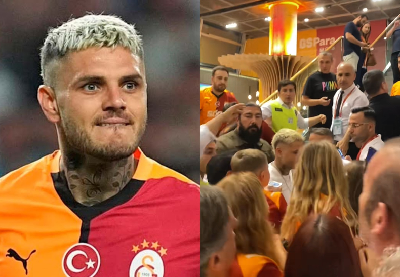 Escándalo: Mauro Icardi se enfrentó con un hincha en un shopping y quedó grabado