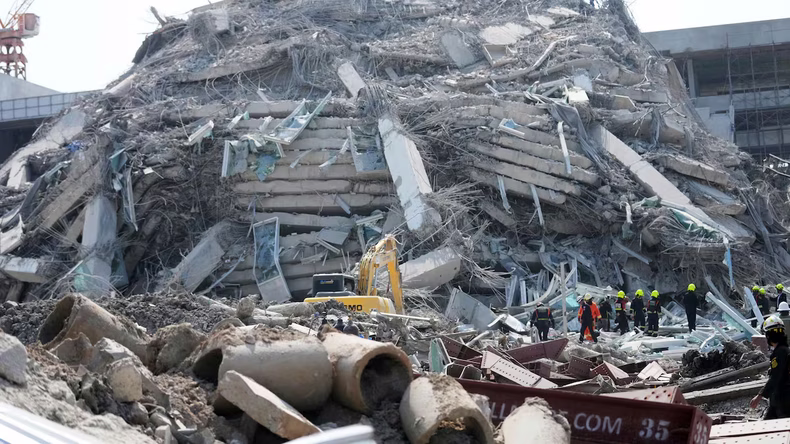 Fuerte terremoto en Myammar.