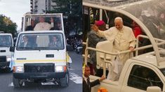 Juan Pablo II y León XIV, los dos Papas que estuvieron en Argenitna. Juan Pablo II y León XIV, los dos Papas que estuvieron en Argenitna.