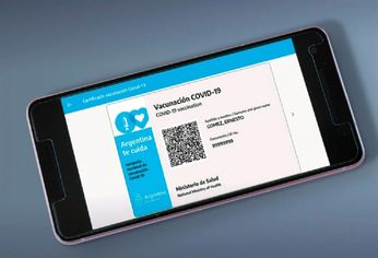El pase sanitario se tramita en la app Mi Argentina o Cuidar.