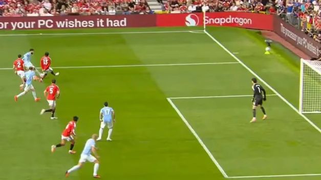La polémica jugada del Manchester City.