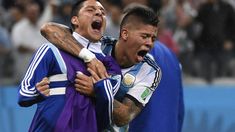 Marcos Rojo dio detalles de su fuerte pelea con Enzo Pérez: Estaba re caliente.