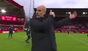 Pep Guardioa, DT del Manchester City. Pep Guardioa, DT del Manchester City.