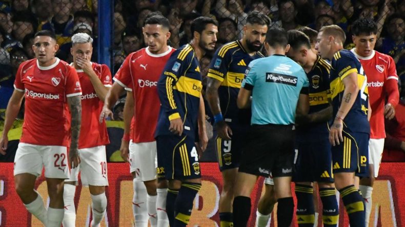 Andrés Merlos y la polémica de la noche: el penal cobrado a favor de Boca