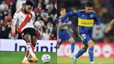 Borja y Merentiel, los goleadores de River y Boca. Borja y Merentiel, los goleadores de River y Boca.