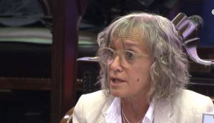 El grosero error de la diputada Mónica Frade.