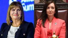 Patricia Bullrich y Victoria Villarruel.