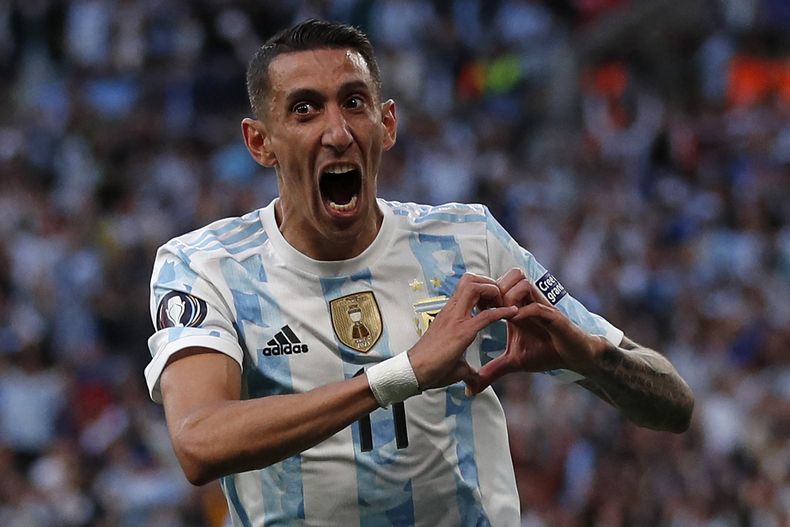 Di María marcó un gol y fue la gran figura.