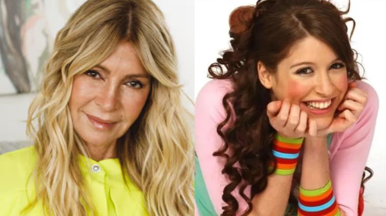 Cris Morena y Flor Bertolotti, en la piel de Floricienta.