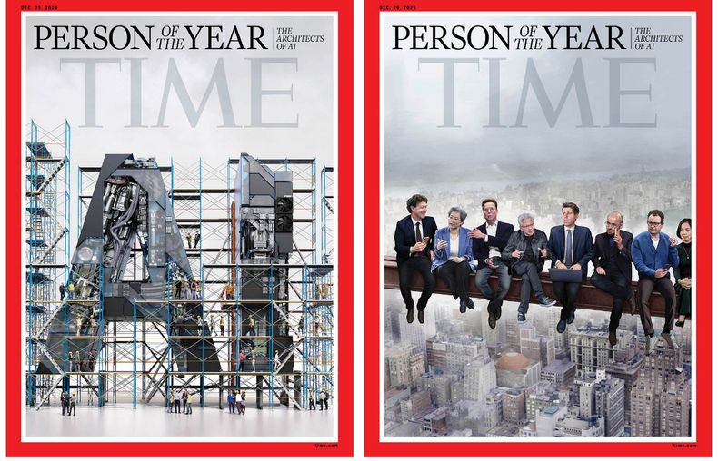 La revista TIME escogió a los arquitectos de la Inteligencia Artificial como Persona del Año.