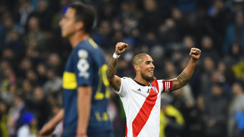 Maidana fue protagonista en la obtención de la Libertadores en distintas etapas.