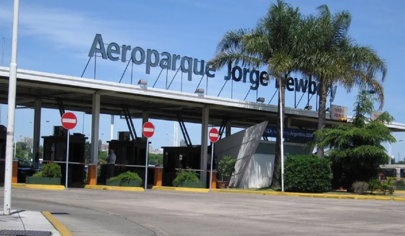 El hecho se produjo en Aeroparque Jorge Newbery.