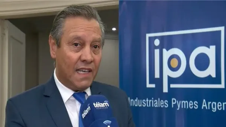 Daniel Rosato, presidente de Industriales Pymes Argentinos (IPA).