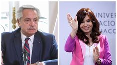 Alberto Fernández y Cristina Kirchner. Alberto Fernández y Cristina Kirchner.