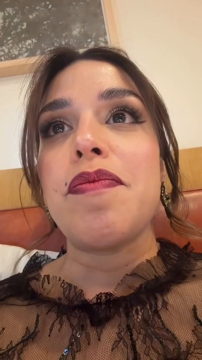 Eugenia Quevedo se sinceró ante sus seguidores luego de cantar junto a Ricardo Arjona.
