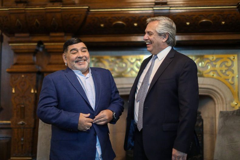 El recuerdo de Alberto Fernández a dos años de la muerte de Diego Armando Maradona