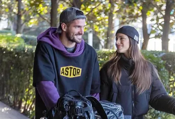 Rodrigo De Paul desayunó en la casa de los padres de Tini Stoessel