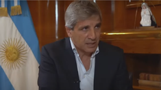 Luis Caputo brindó una entrevista televisiva. Luis Caputo brindó una entrevista televisiva.