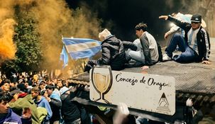 susto en entre rios: se desplomo el techo de un bar durante los festejos por el triunfo de la seleccion argentina