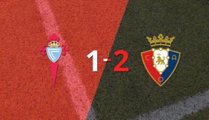 Osasuna superó a Celta con dos tantos de Chimy Ávila