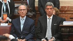 Carlos Rosenkrantz y Horacio Rosatti durante la apertura de las sesiones legislativas.